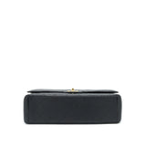 Chanel Maxi Classic Double Flap Caviar black  serial 20