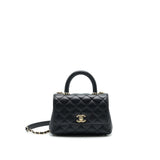 Chanel EXTRA MINI COCO HANDLE BLACK L
