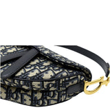 Christian Dior Saddle Mini Oblique Jacquard Crossbody Bag Multicolor