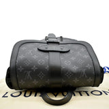 Louis Vuitton Saumur Monogram Canvas Backpack Bag Grey