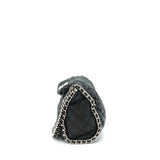 Chanel quilted leather with Chain Shoulder Bag Black
