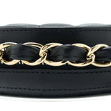 Chanel Evening Clutch with Chain Lambskin Black L