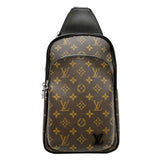 Louis Vuitton Avenue Sling Monogram Canvas Backpack Bag Brown