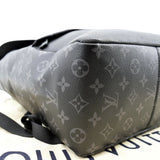 Louis Vuitton Saumur Monogram Canvas Backpack Bag Grey