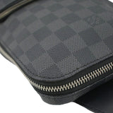 Louis Vuitton Avenue Sling Damier Graphite Backpack Bag Black