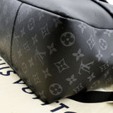 Louis Vuitton Saumur Monogram Canvas Backpack Bag Grey