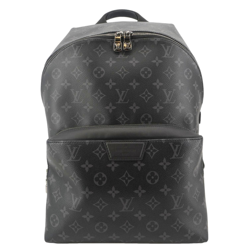 Louis Vuitton Discovery PM Monogram Eclipse Backpack Bag Black