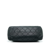 Chanel JUST MADEMOISELLE BOWLING BAG QUILTED LEATHER IN BLACK BHW