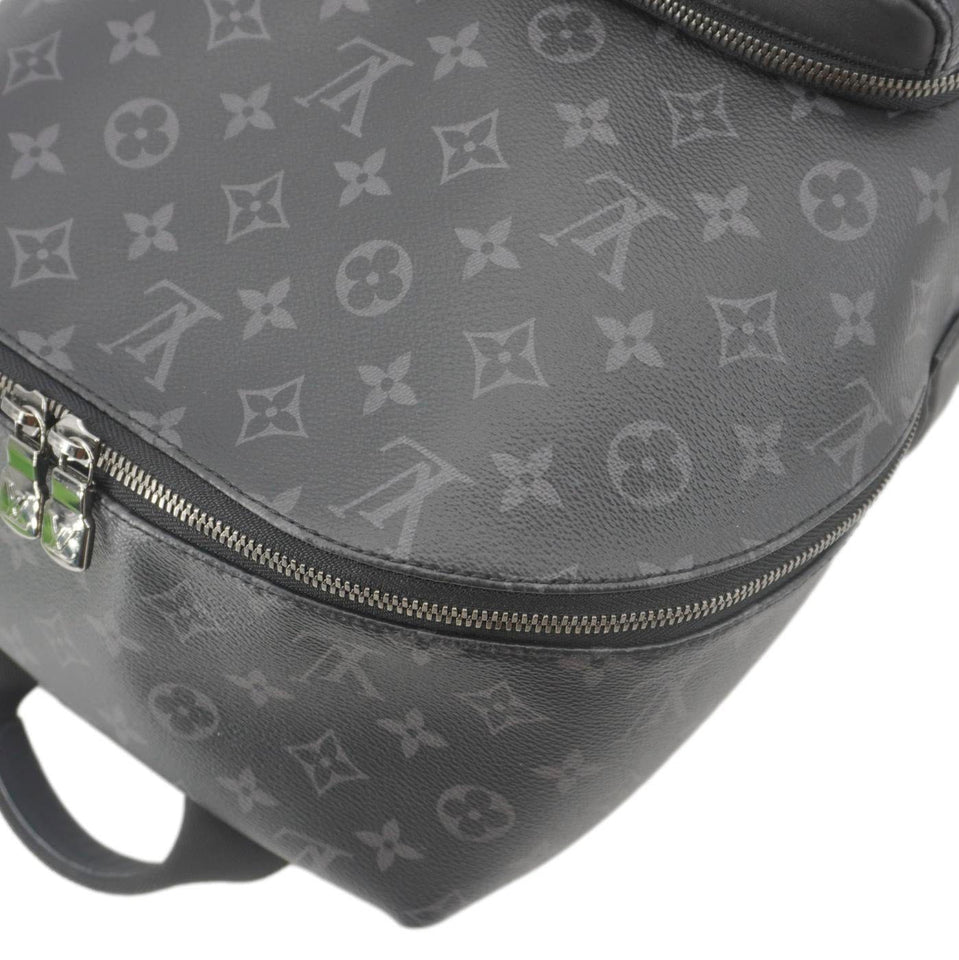 Louis Vuitton Discovery PM Monogram Eclipse Backpack Bag Black
