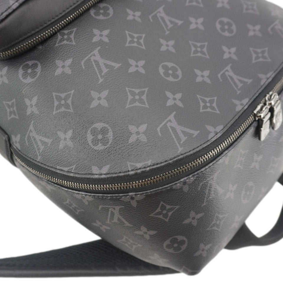 Louis Vuitton Discovery PM Monogram Eclipse Backpack Bag Black