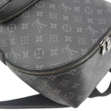 Louis Vuitton Discovery PM Monogram Eclipse Backpack Bag Black