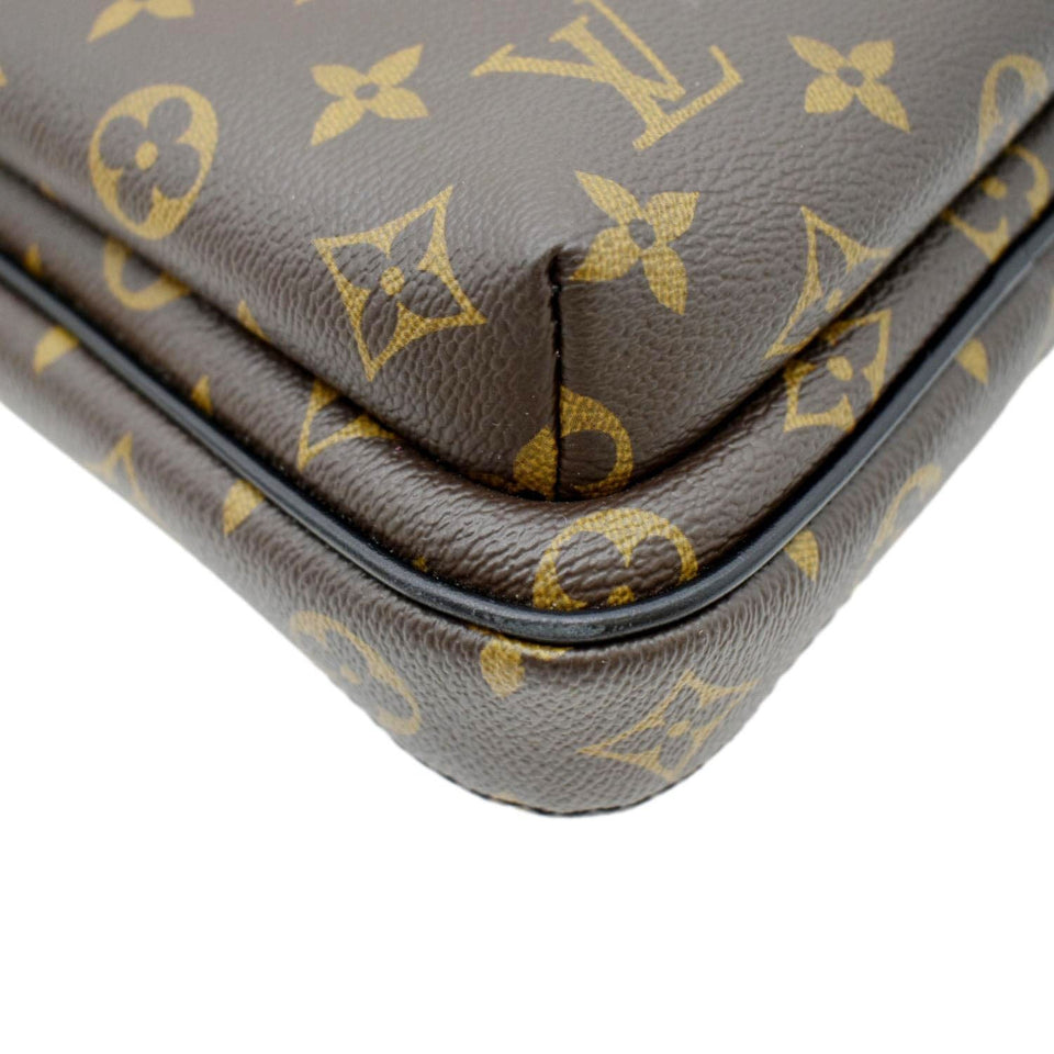 Louis Vuitton Avenue Sling Monogram Canvas Backpack Bag Brown