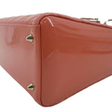 Christian Dior Medium Lady Dior Leather Shoulder Bag Pink