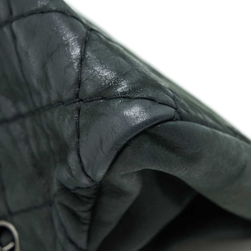Chanel JUST MADEMOISELLE BOWLING BAG QUILTED LEATHER IN BLACK BHW