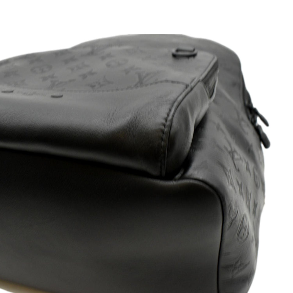 Louis Vuitton Racer Monogram Leather Backpack Black