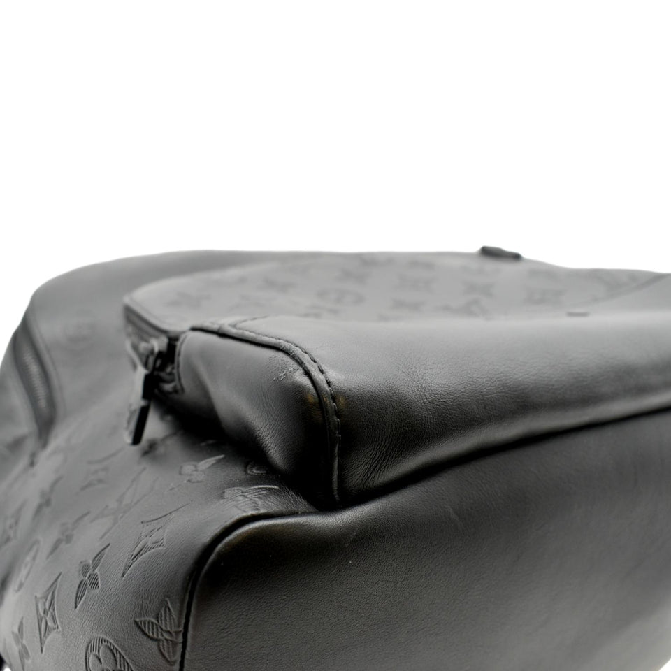 Louis Vuitton Racer Monogram Leather Backpack Black