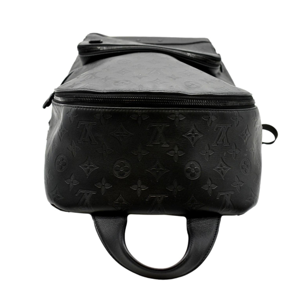 Louis Vuitton Racer Monogram Leather Backpack Black