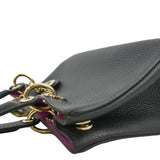 Christian Dior Diorissimo Leather Tote Bag Black