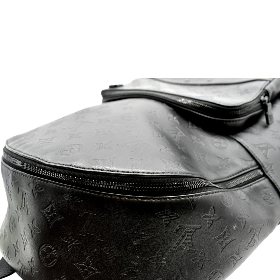 Louis Vuitton Racer Monogram Leather Backpack Black