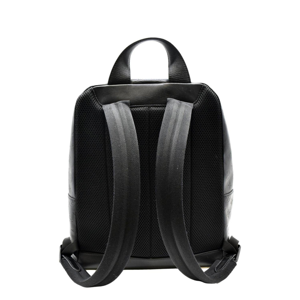 Louis Vuitton Racer Monogram Leather Backpack Black