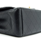 Chanel Maxi Classic Double Flap Caviar black  serial 20