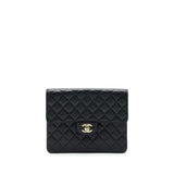Chanel Flap Case Black Caviar L