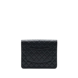 Chanel Flap Case Black Caviar L
