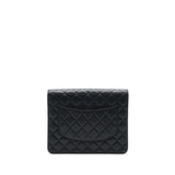 Chanel Flap Case Black Caviar L