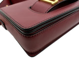 Christian Dior Dio(r)evolution Flap Calfskin Shoulder Bag Dark Red