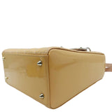 Christian Dior Medium Lady Dior Cannage Lambskin Leather Shoulder Bag Yellow