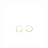 Chanel Giant CC Earring with Enamel Square CC Black/White Light Gold Tone