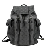Louis Vuitton Christopher PM Reverse Monogram Eclipse Backpack Bag Black