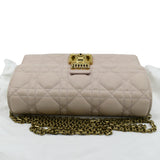 Christian Dior Dioraddict Quilted Lambskin Leather Crossbody Bag Dusty Pink