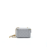 Chanel 21B Grey  Small long Vanity