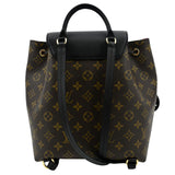 Louis Vuitton Montsouris NM Monogram Canvas Leather Backpack Bag Black
