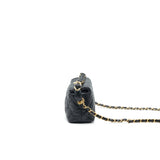 Chanel Small CC wrapped Strap Bag in Crumpled Lambskin serial 31