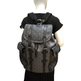 Louis Vuitton Christopher PM Reverse Monogram Eclipse Backpack Bag Black
