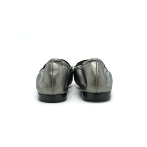 Chanel Lambskin Ballet Flat Shoes Size 36.5