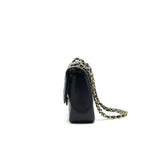 Chanel Classic Jumbo Double Flap Bag Black Cavier