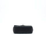 Chanel Mini Rectangular Flap Bag Black L Serial 30