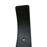 Louis Vuitton Monogram Eclipse LV Initials Belt Black Size 100/40