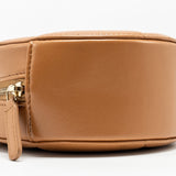 Chanel 19 Round Clutch with Chain Lambskin Caramel Multicolour Hardware (microchip)