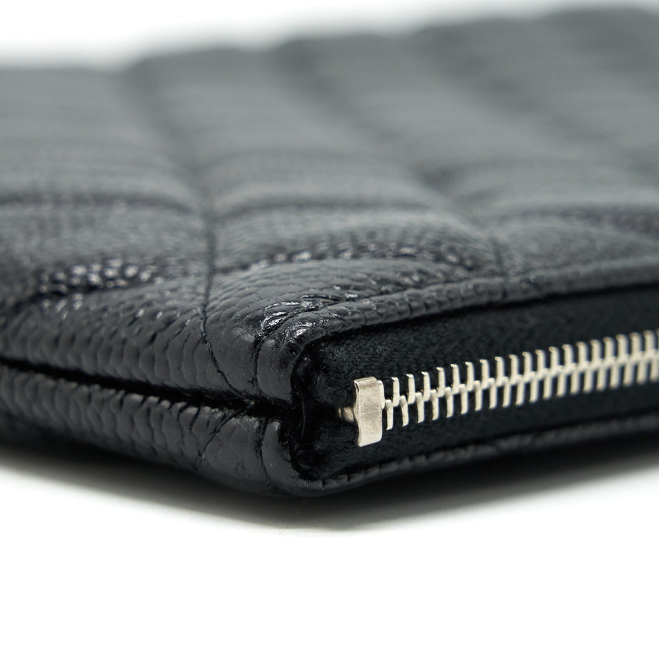 Chanel Caviar Pouch Black