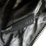 Christian Dior Scarab Calfskin Leather Crossbody Bag Grey