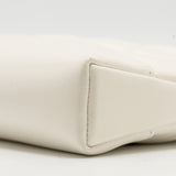 Chanel Mini 31 Clutch With Chain Shiny Lambskin White L (microchip)