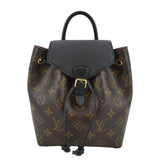 Louis Vuitton Montsouris BB Monogram Canvas Backpack Black