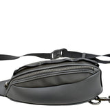 Christian Dior Scarab Calfskin Leather Crossbody Bag Grey