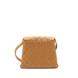 Chanel Vintage Kelly Shoulder Bag Dark Beige