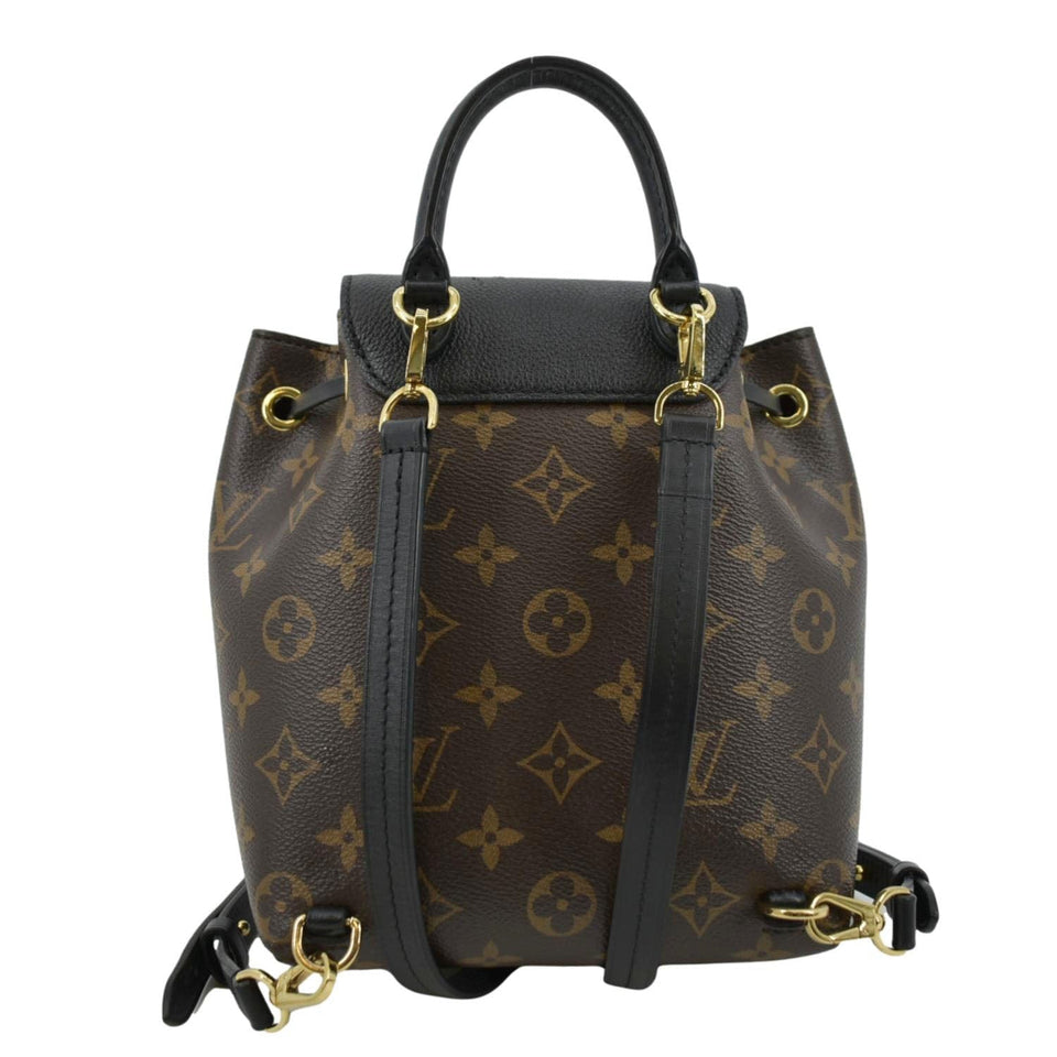 Louis Vuitton Montsouris BB Monogram Canvas Backpack Black