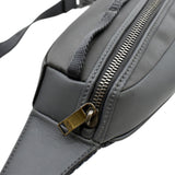 Christian Dior Scarab Calfskin Leather Crossbody Bag Grey